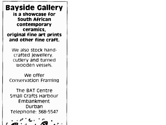 [Bayside Gallery Ad]