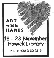 Art with Hart, phone Howick (0332) 30-6815